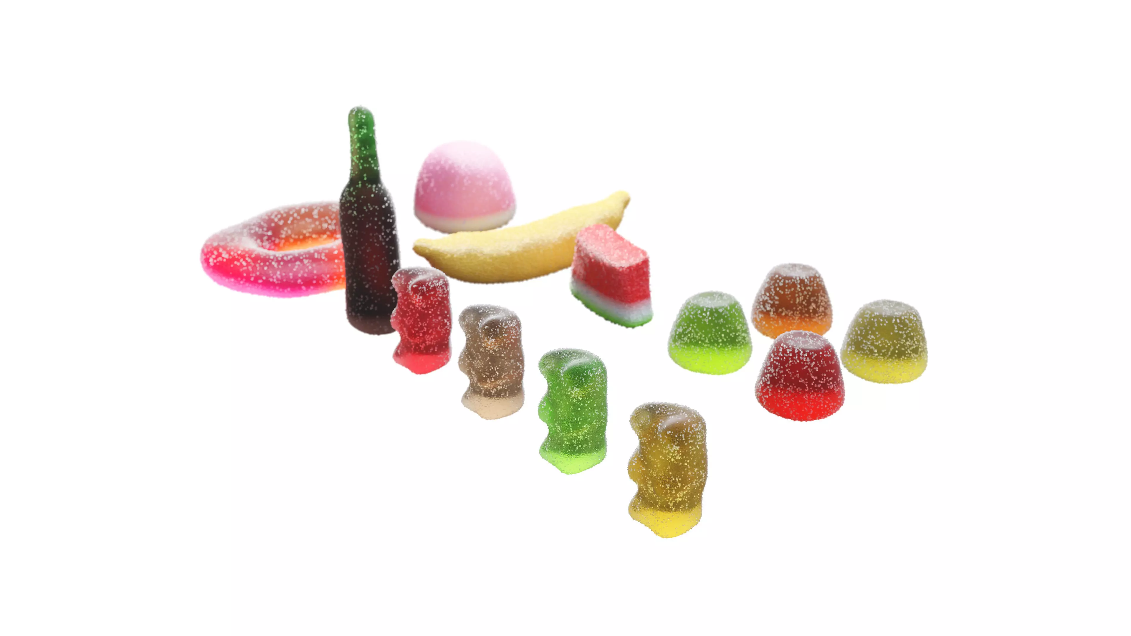 Candy Pack 3D model_0