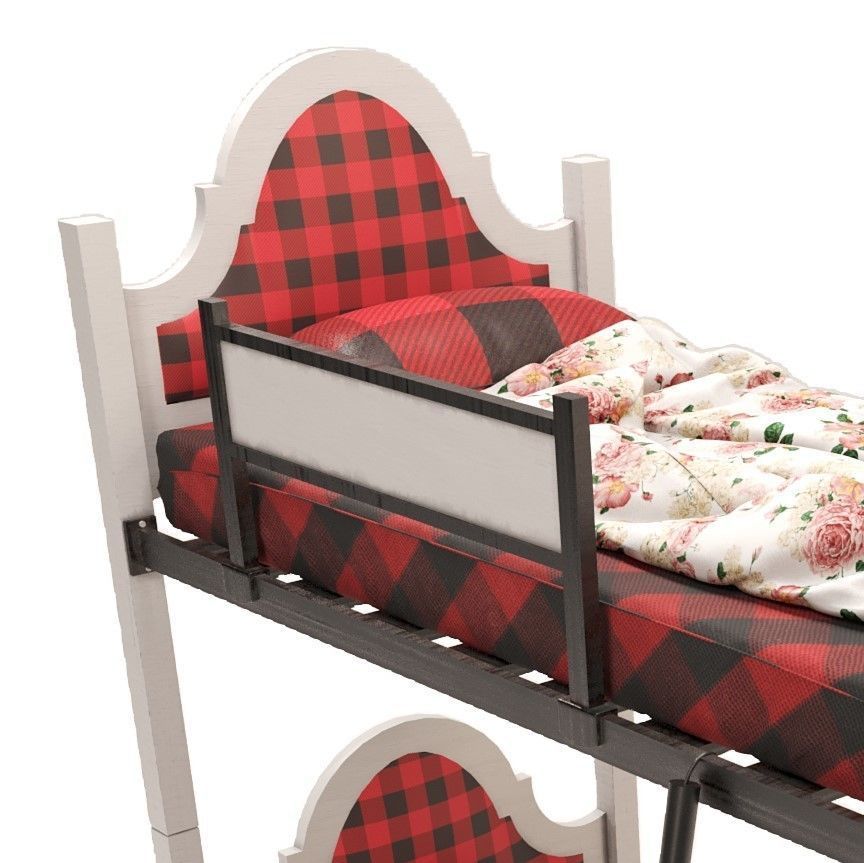 Sonia Bunk Bed for Youth 3D model_3
