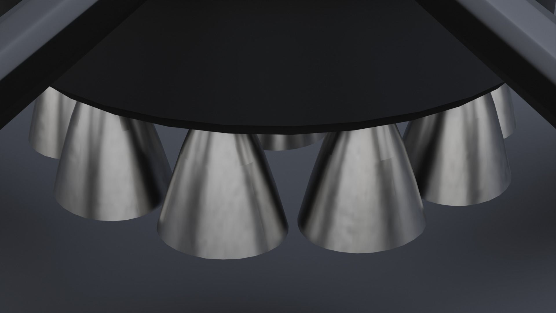 Falcon 9 - 3D Model Low-poly 3D model_9