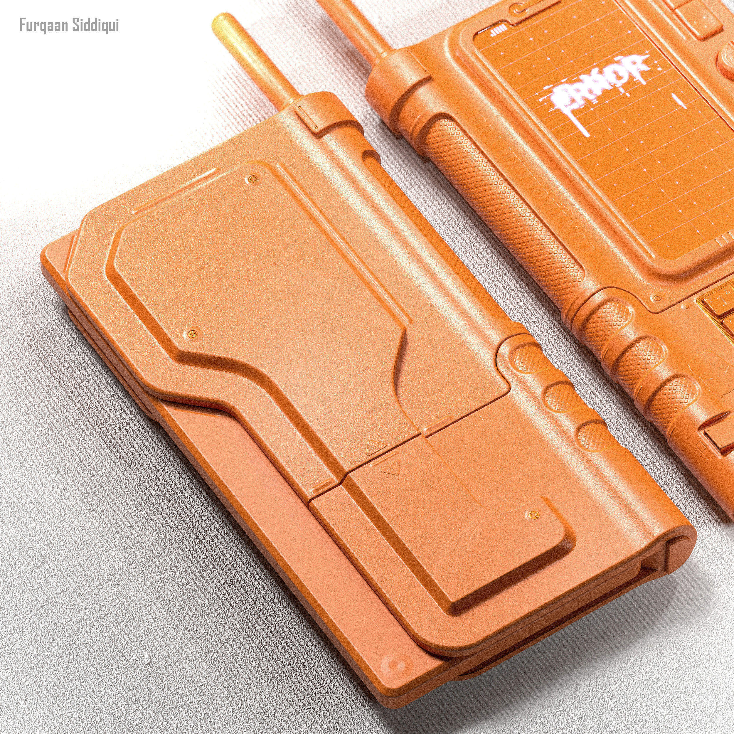 Sci-fi Controller V18 PBR Low-poly 3D model_19