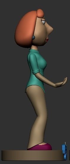 Lois Griffin - Joystick Holder 3D print model_1