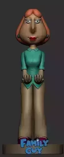 Lois Griffin - Joystick Holder 3D print model
