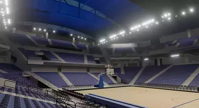 Wintrust Arena Chicago USA 3D model