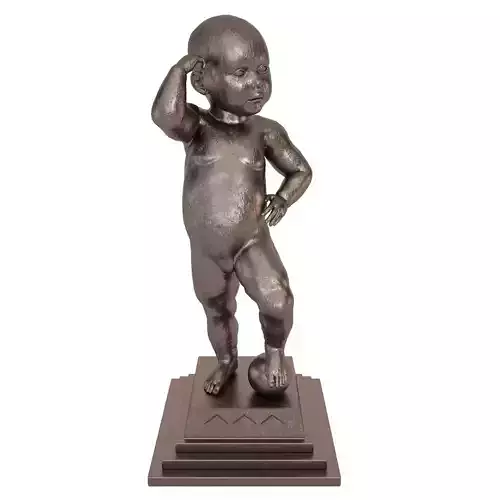 Decor Sculpture children Set 02