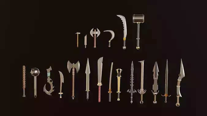  collection of swords
