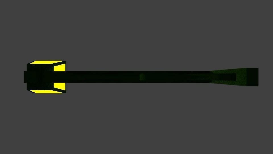 Wall Lamp 2 3D model_7