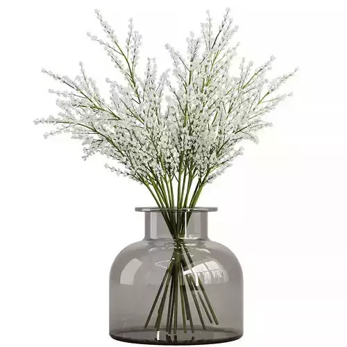 Baby Breath Bouquet 3D model