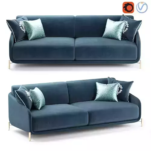 ROBERTO CAVALLI CLIFTON SOFA 2 SEATER