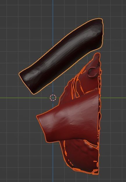 3D Model of Heart Chambers 2 pack 3D model_69