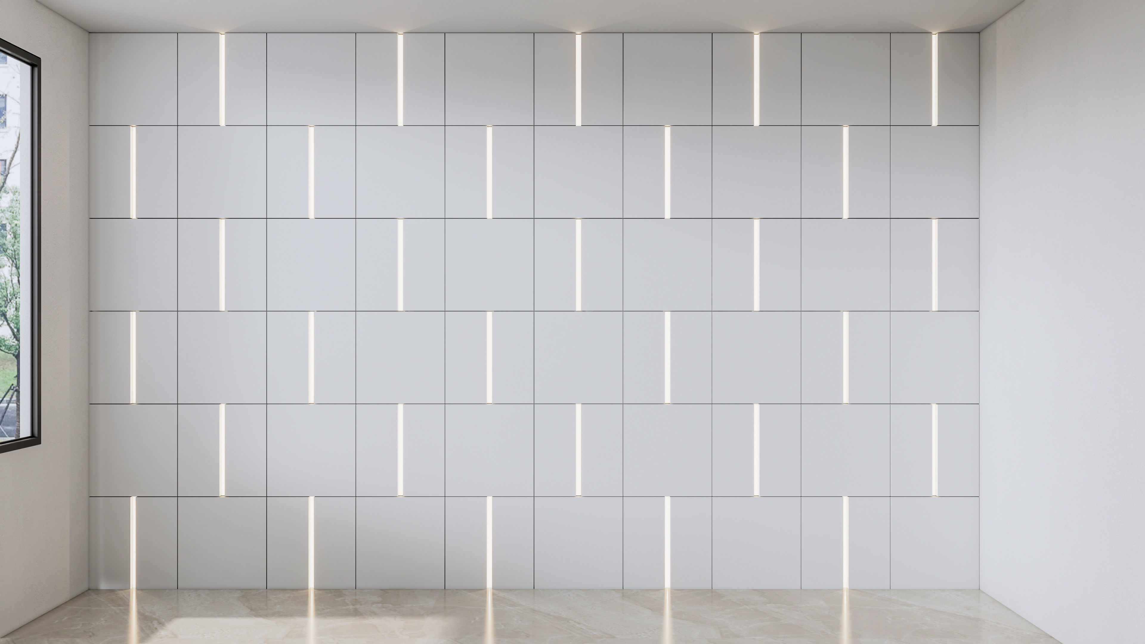 Decorative Wall Panel 3D wall panel 3d panel Free 3D model_2