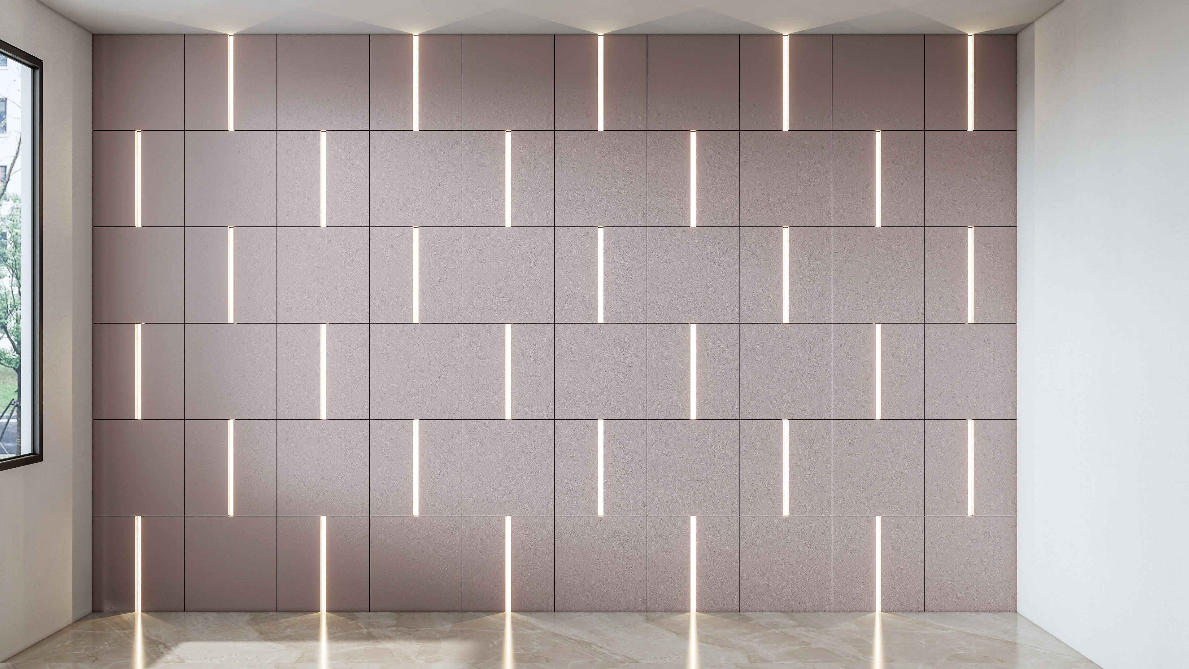 Decorative Wall Panel 3D wall panel 3d panel Free 3D model_3