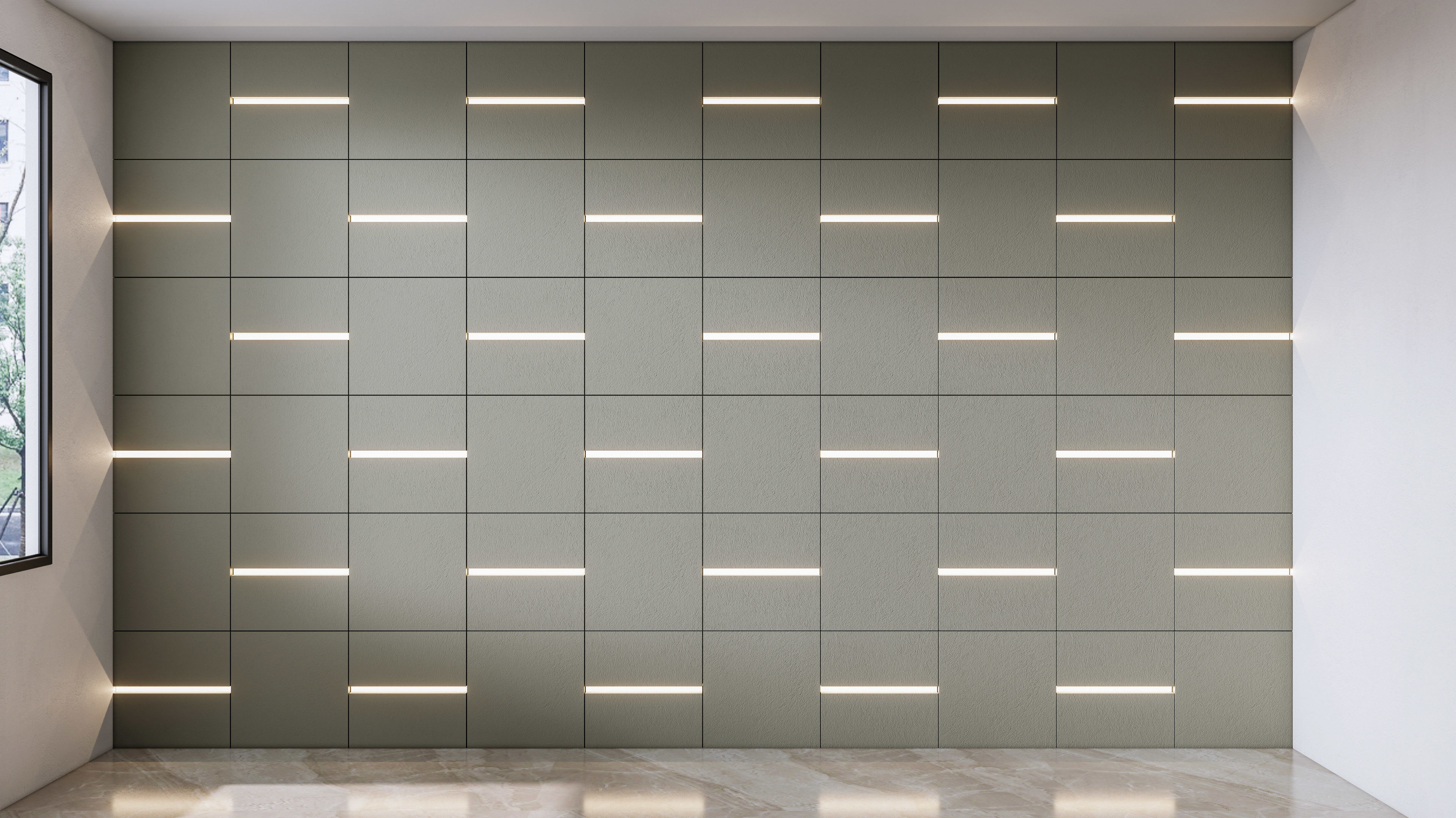 Decorative Wall Panel 3D wall panel 3d panel Free 3D model_3