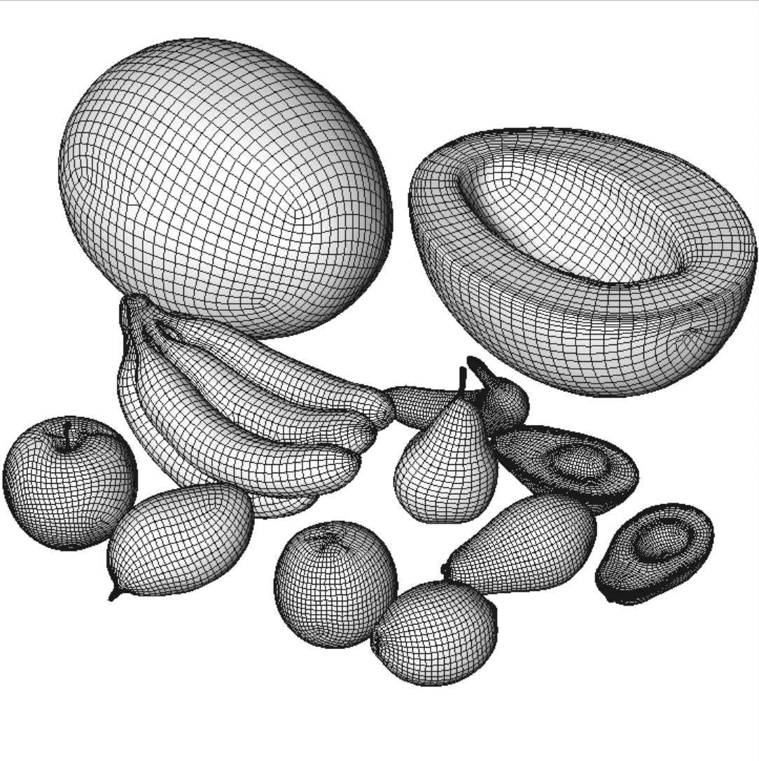 Realistic Fruits Pack - Game-Ready PBR Food Assets  Low-poly 3D model_16