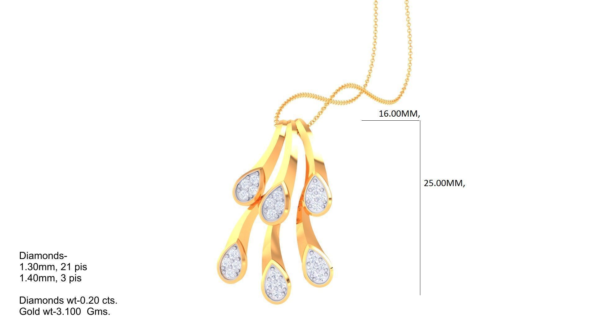 Sea Animal High Jewelry Pendant Necklace 3dm stl 3mf obj glb  3D print model_4