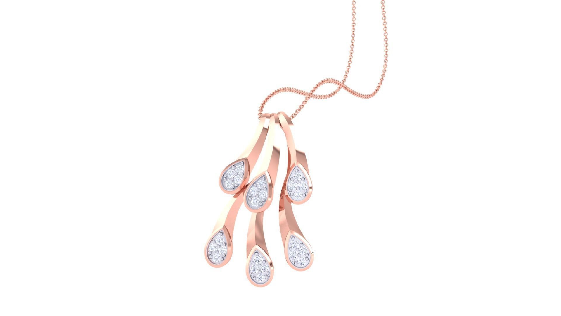 Sea Animal High Jewelry Pendant Necklace 3dm stl 3mf obj glb  3D print model_3