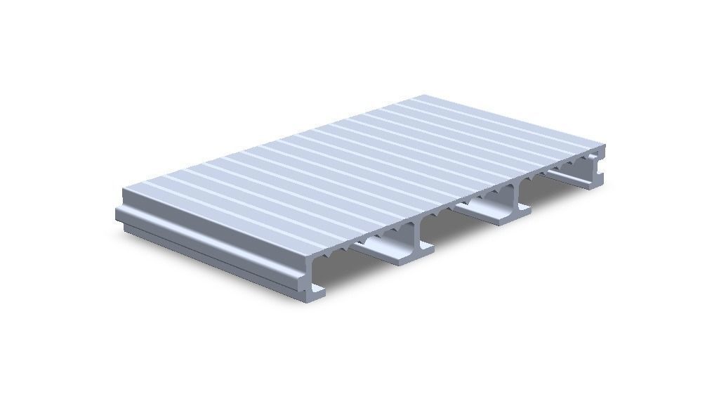 Aluminum Extruded Outdoor Platform MOD AL-055ap Low-poly 3D model_33