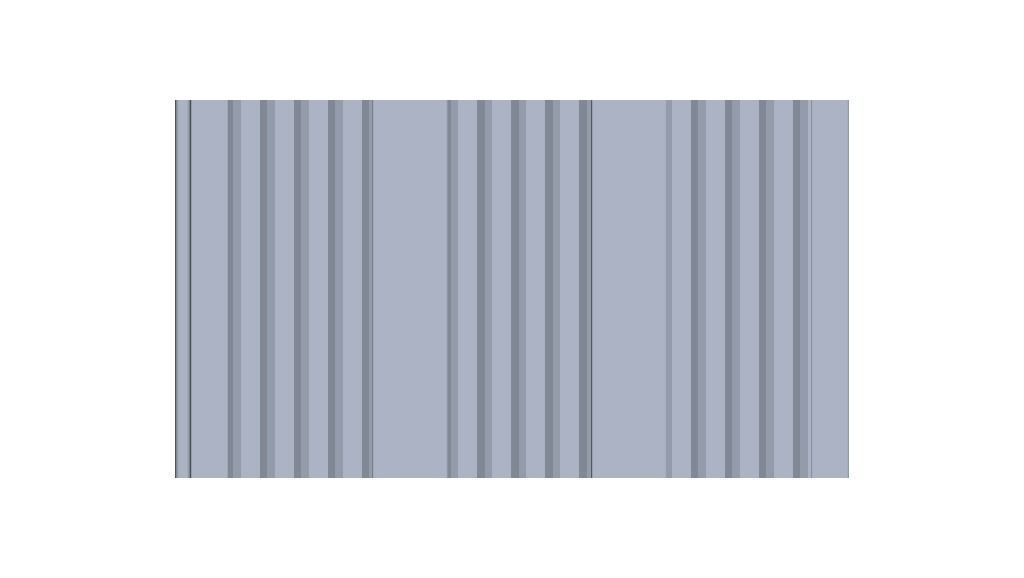 Aluminum Extruded Outdoor Platform MOD AL-055ap Low-poly 3D model_17