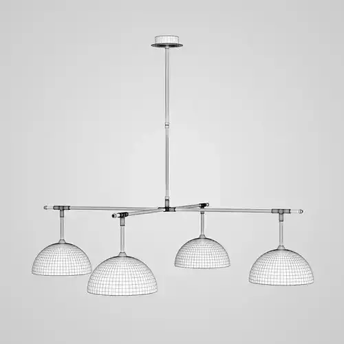 Four-bulb Ceiling Lamp 10