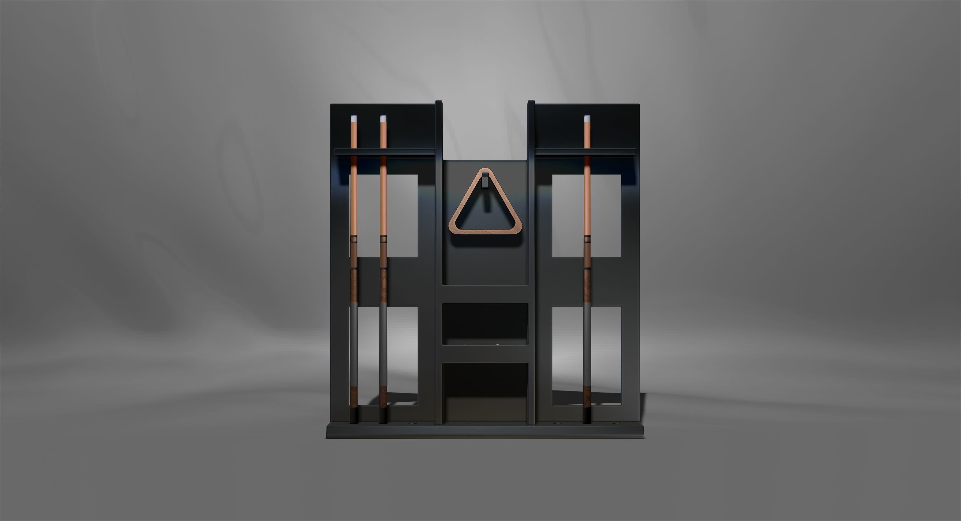 Pool table complete with accessories 3D Model  File STL OBJ 3D print model_4