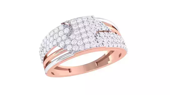 Men Groom Gents Diamond Ring 3dm renders detail