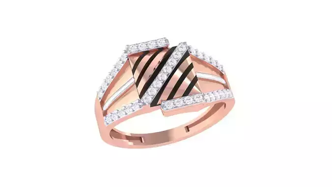 Men Groom Gents Diamond Ring 3dm renders detail