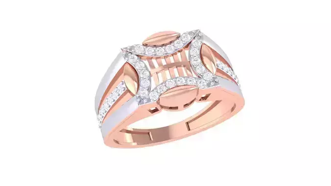 Men Groom Gents Diamond Ring 3dm renders detail