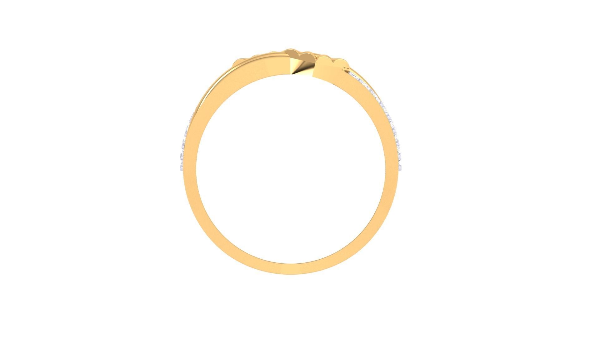 Men Groom Gents Diamond Band Ring 3dm renders detail 3D print model_8