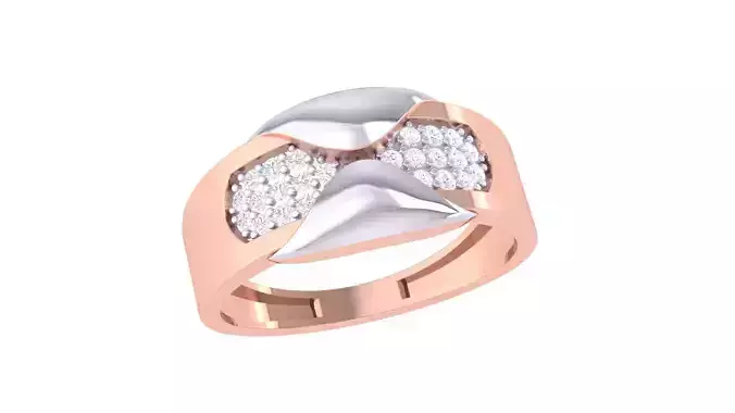 Men Groom Gents Diamond Ring 3dm renders detail