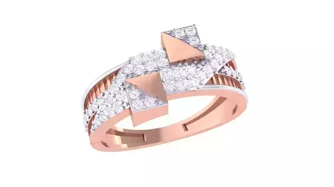 Men Groom Gents Diamond Ring 3dm renders detail