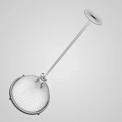 Chrome Ceiling Lamp 08