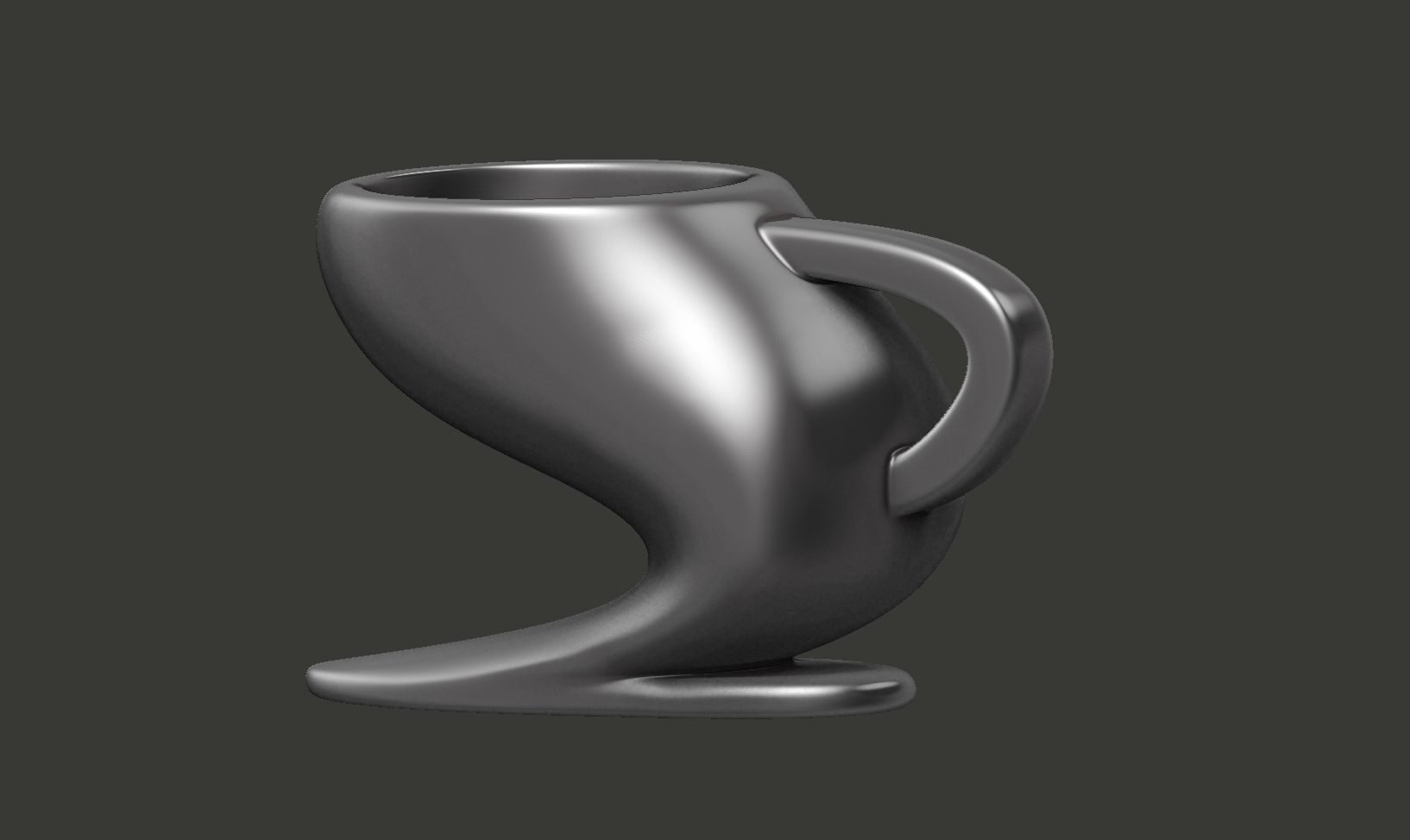 Abstract Modern Mug 2 3D print model_7