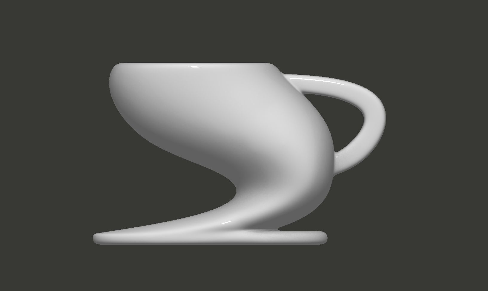 Abstract Modern Mug 2 3D print model_6