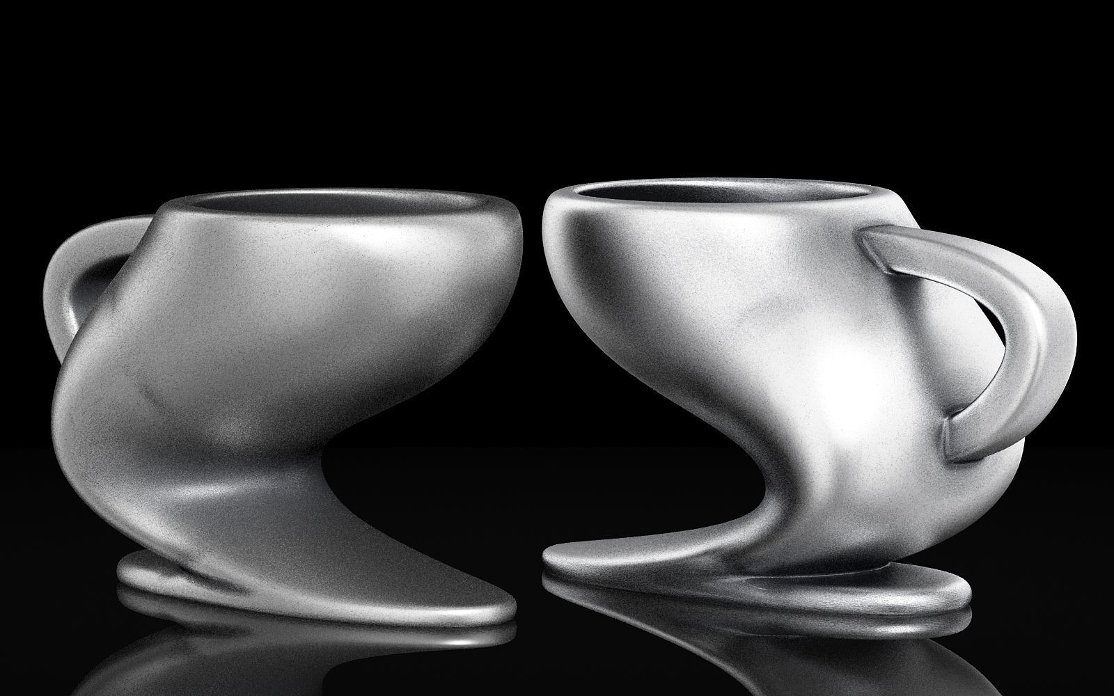 Abstract Modern Mug 2 3D print model_13