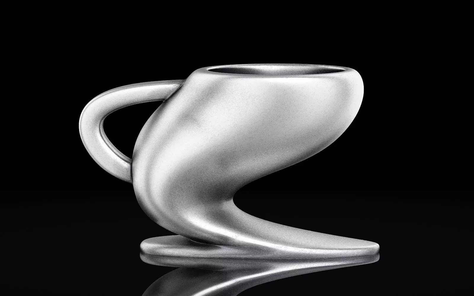 Abstract Modern Mug 2 3D print model_0