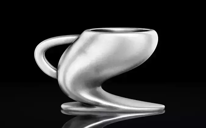 Abstract Modern Mug 2 3D print model