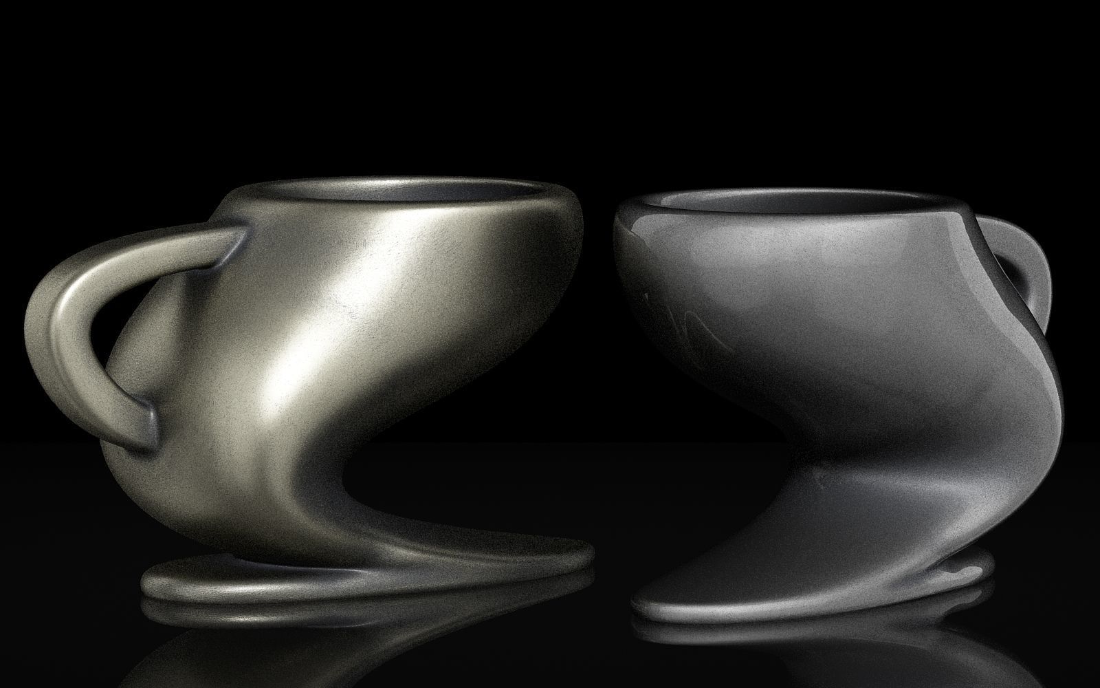 Abstract Modern Mug 2 3D print model_12