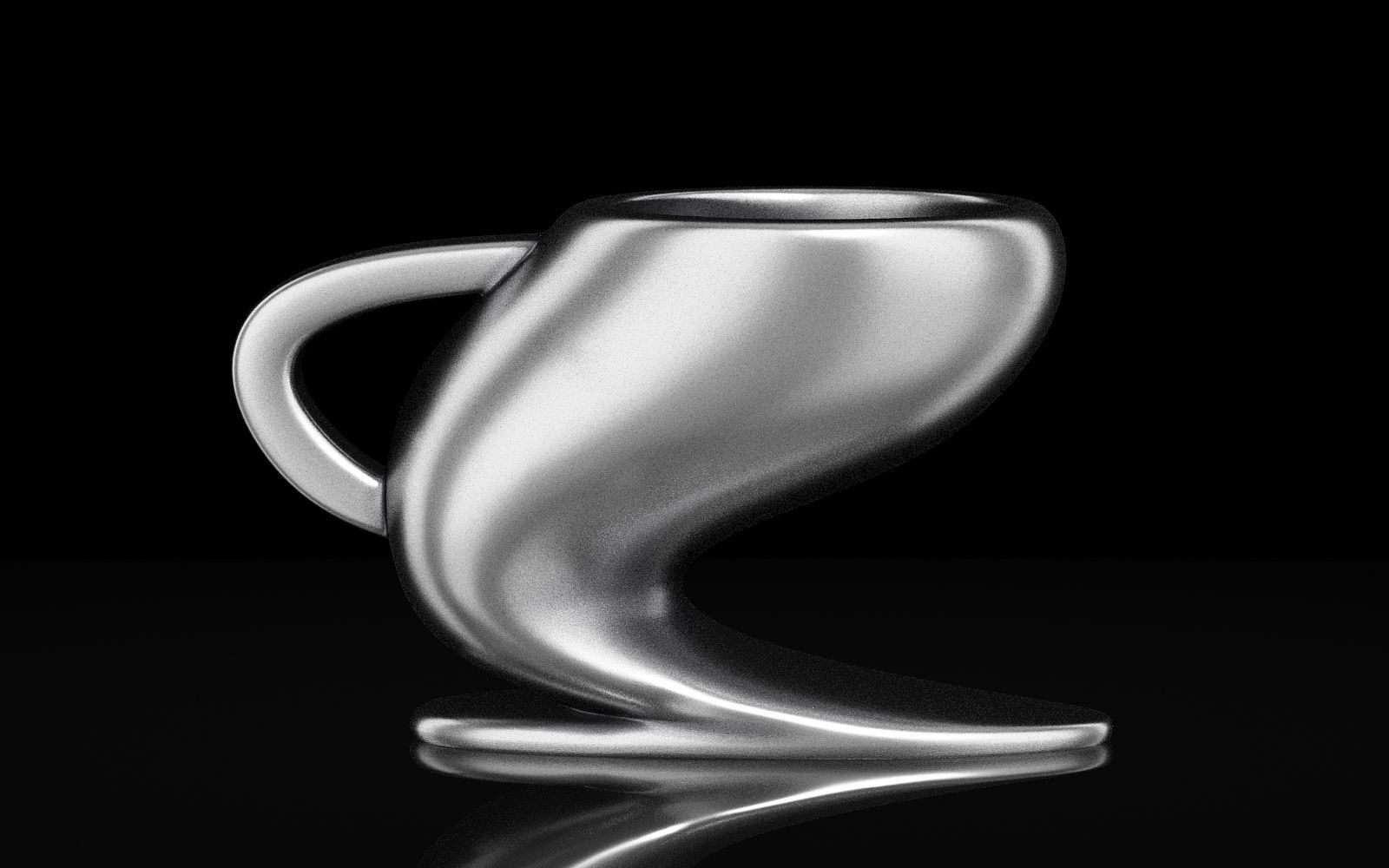 Abstract Modern Mug 2 3D print model_10