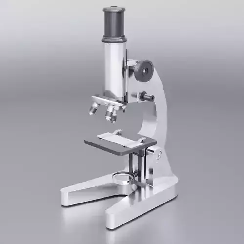 Microscope - Game ready asset