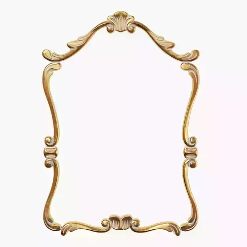 Classic frame 01 3D model
