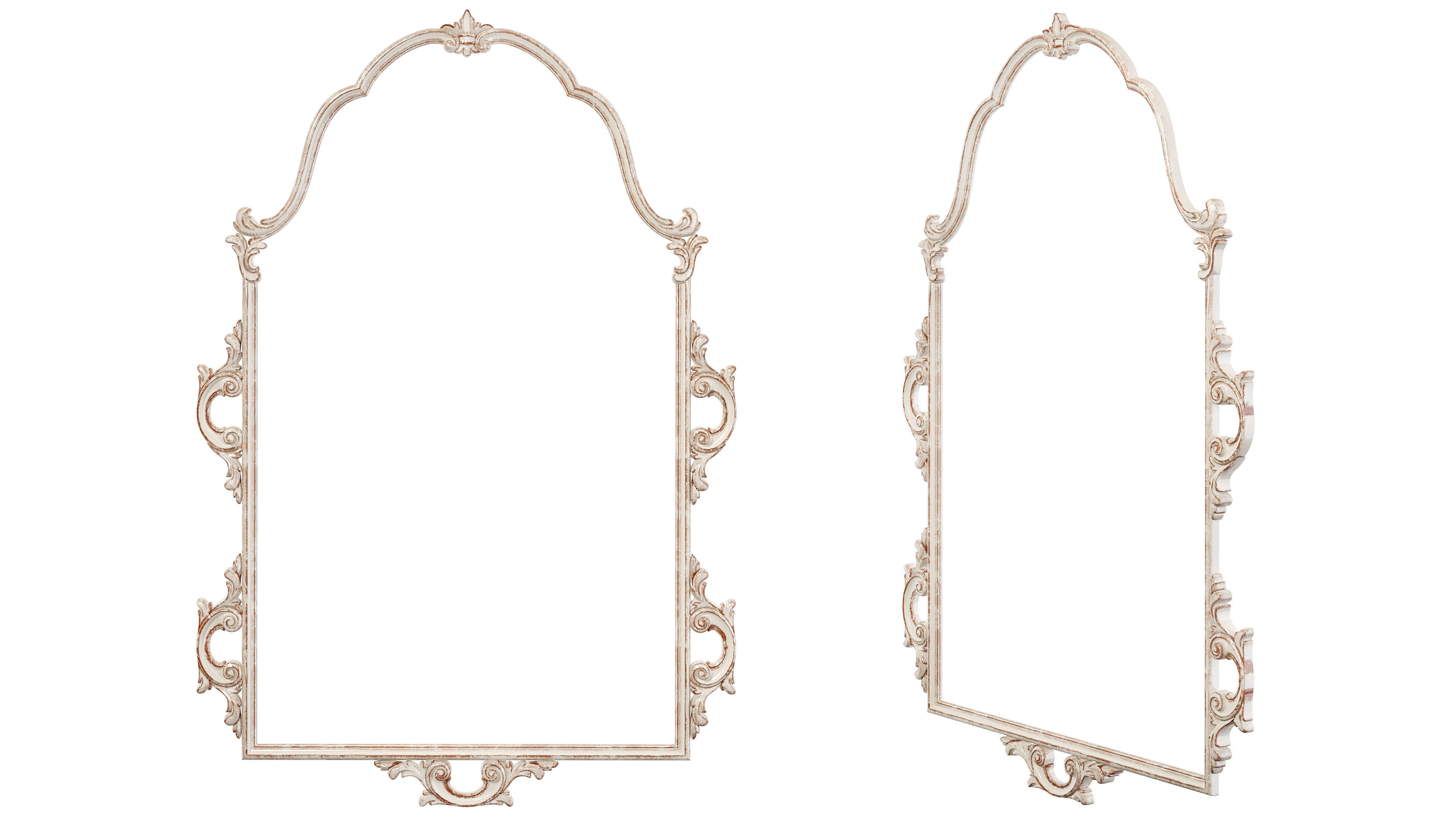 Classic frame 02 3D model_3