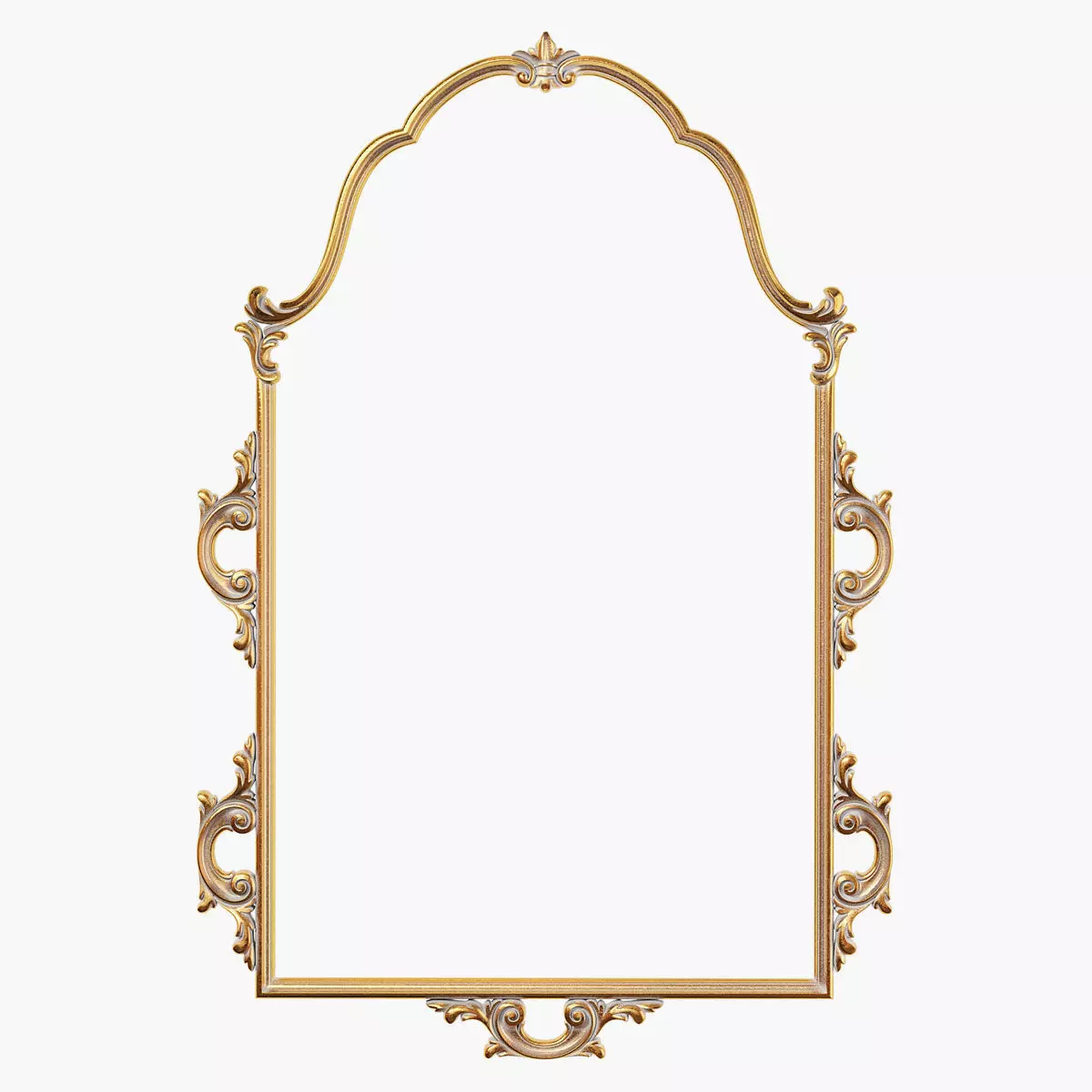 Classic frame 02 3D model_0