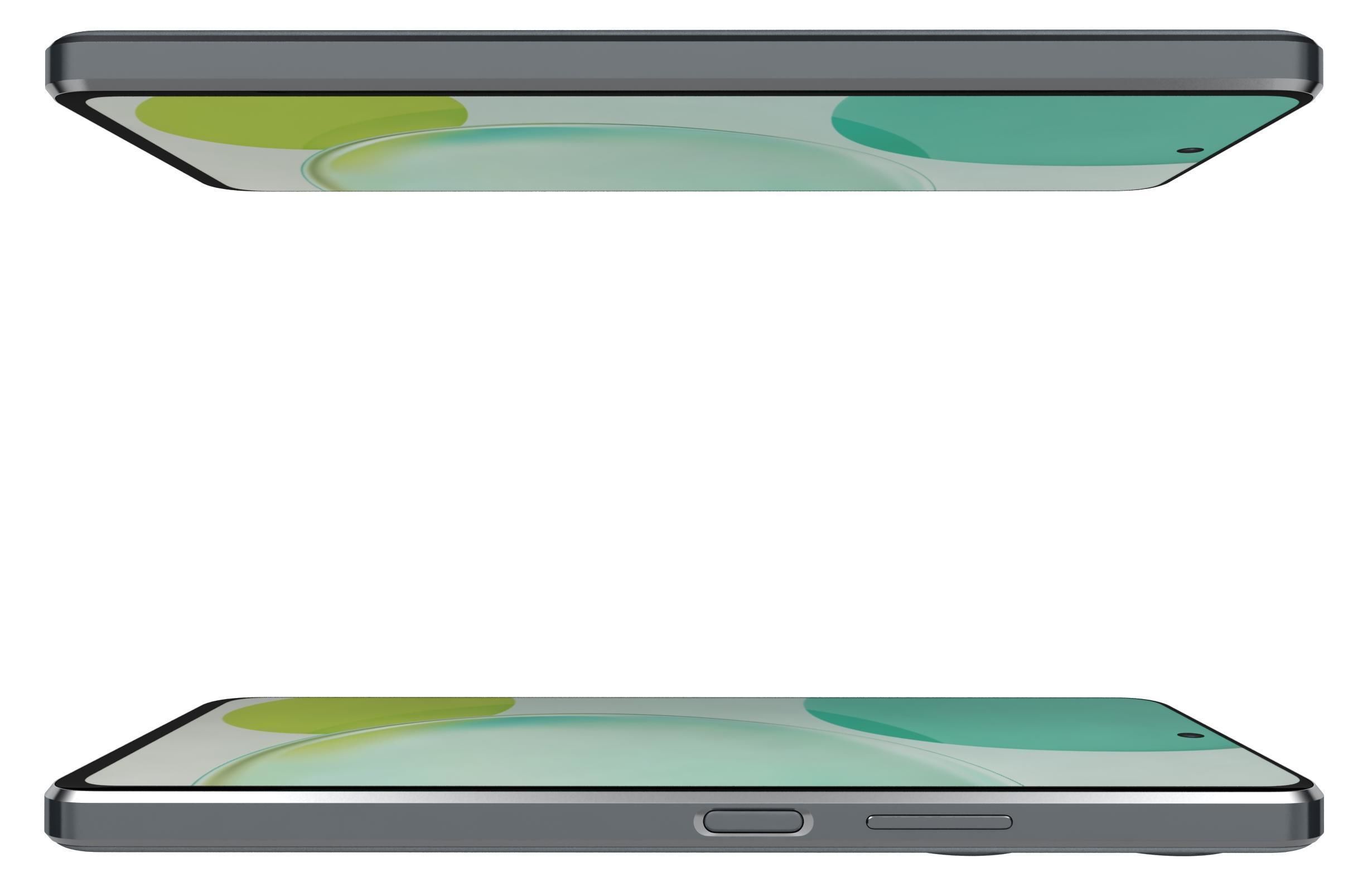 Huawei nova 11i Black And Green Low-poly 3D model_10