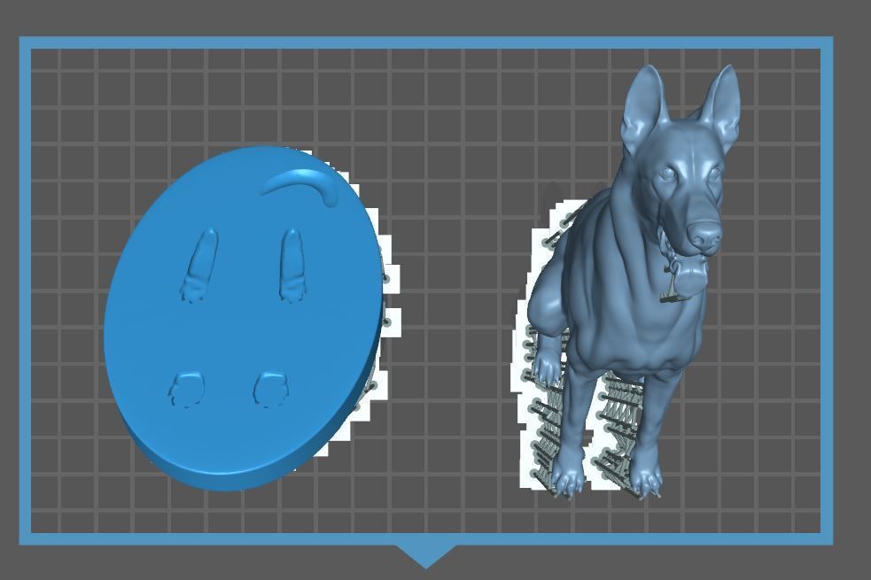 German Shepherd Dog for 3D Print 3D print model_29