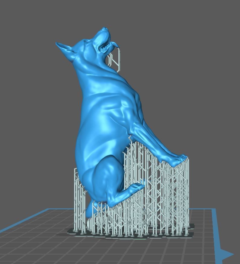 German Shepherd Dog for 3D Print 3D print model_26