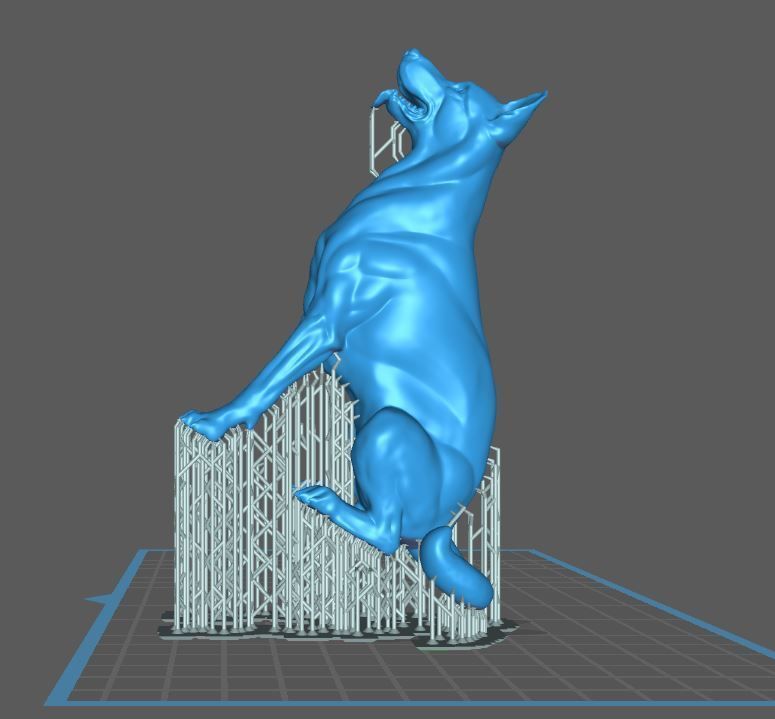 German Shepherd Dog for 3D Print 3D print model_25