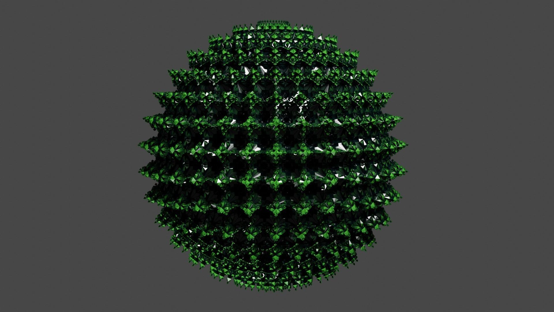 religion kaleidoscope decorative accessories 3D model_1