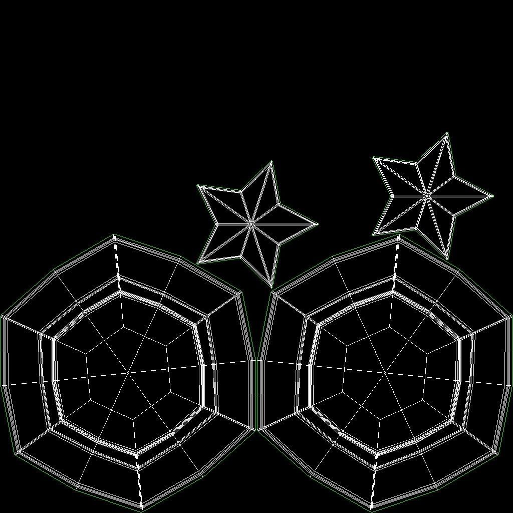 Game Coin Icon Symbol v1 Low-poly 3D model_10