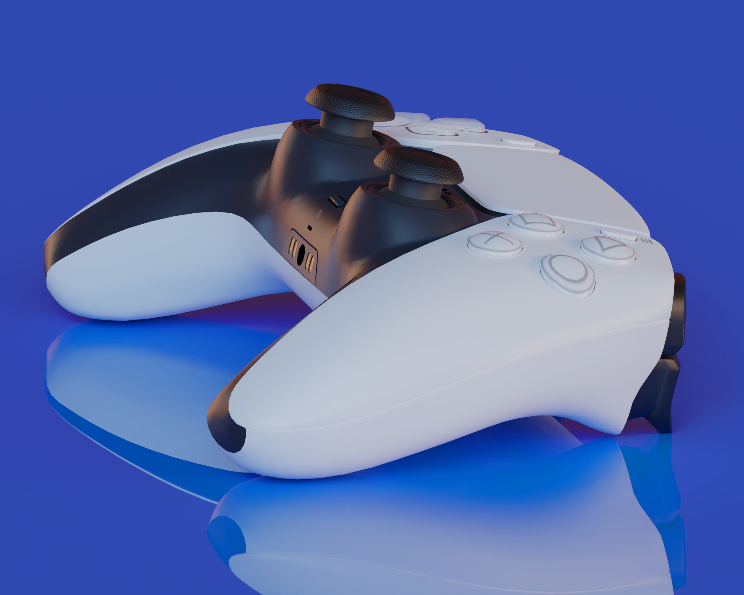 Sony PlayStation 5 3D model_9