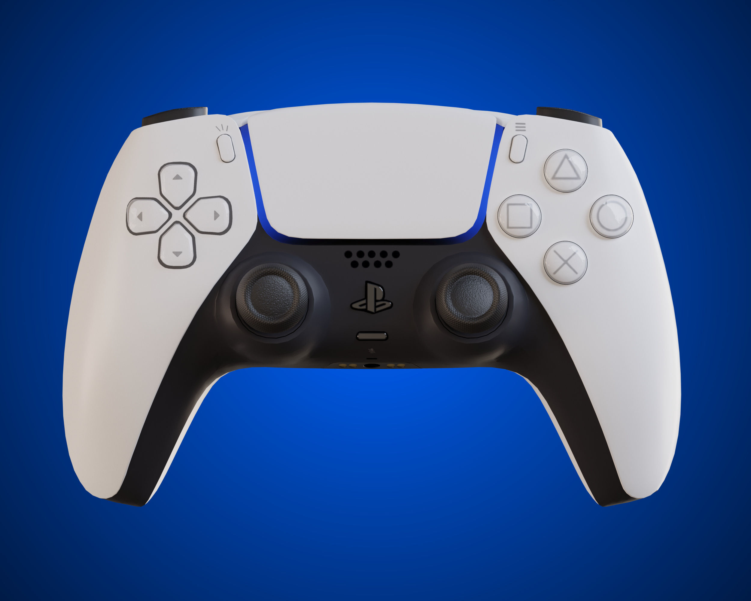 Sony PlayStation 5 3D model_6