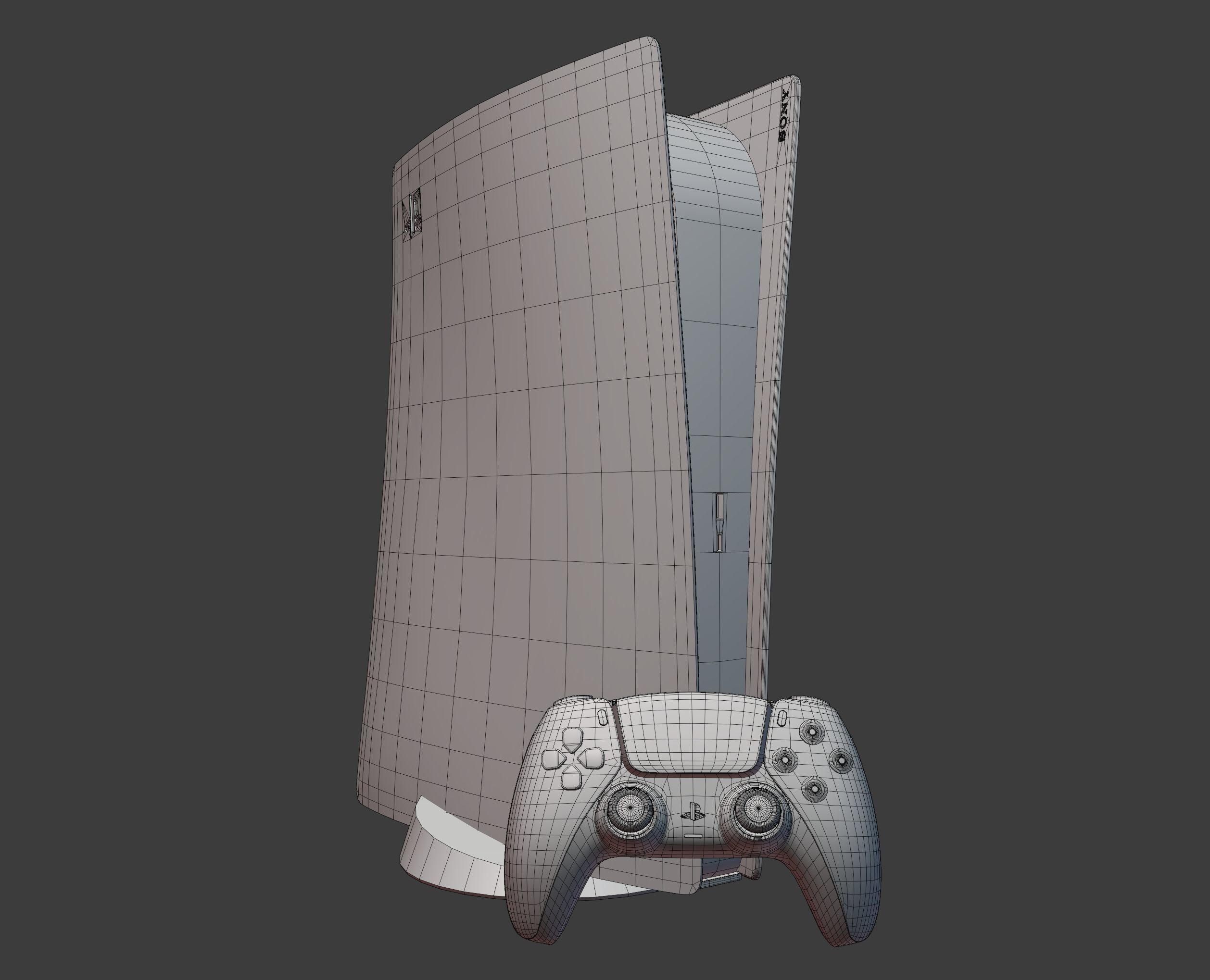 Sony PlayStation 5 3D model_21